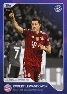 ➠ Topps Champions League 30 Seasons #63 Robert Lewandowski - Parallel /99 - Bild 1 von 2