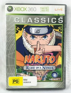 Mint Disc Xbox 360 Classics Naruto Rise Of A Ninja - Inc Manual - Picture 1 of 2