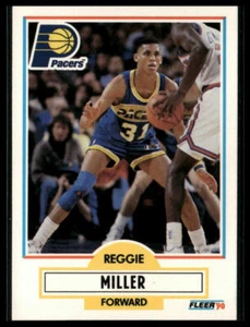 1990-91 Fleer #78 Reggie Miller - Picture 1 of 2