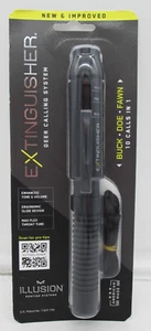 Illusion Extinguisher Deer Calling System Black 10 Calls In 1 Made In USA IT#741 - Picture 1 of 2
