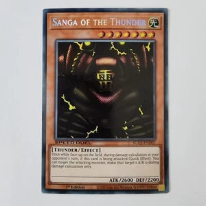 Sanga of the Thunder - SGX2-END07 - NM - Secret Rare - 1st ed - Yugioh - Picture 1 of 2