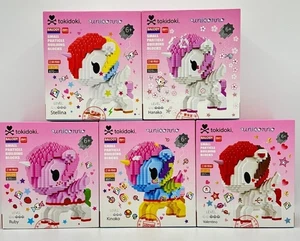 Tokidoki Unicorn 3D Puzzle Micro Building Blocks DIY
