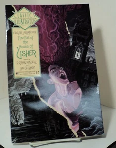 Classics Illustrated - Fall of the House of Usher by Edgar Allan Poe- P Russell - Picture 1 of 2