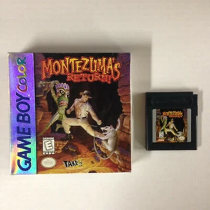 Montezuma's Return! [Nintendo Game Boy Color] 1998 authentic tested NTSC - Picture 1 of 3