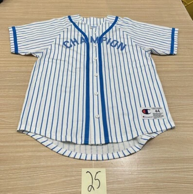 Camiseta de béisbol Champion para hombre talla grande con botones manga corta Foto 1 de 4