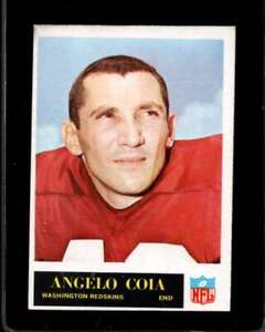 1965 PHILADELPHIA #186 ANGELO COIA EXMT REDSKINS  *XR13998