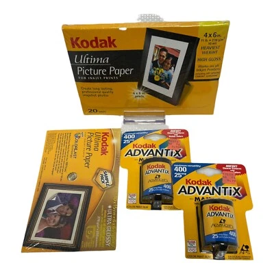 Kodak 400 Film 25 2003- Picture Paper -LOT SAMPLE NOS - Image 1 of 2