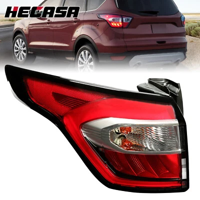 HECASA Left Outer Side Rear Tail Light Brake Lamp For 2017-2019 Ford Escape Kuga - Image 1 of 4