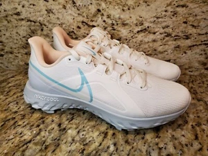 Nike React Infinity Pro Golf Shoe Men's Size 8 White Sail Crimson CT6620 108 New - Picture 1 of 11