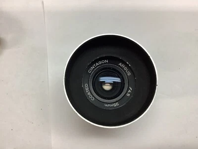 Argus 35mm f4.5 Coated Cintagon Lens w/ Lens Hood Tested Working - Image 1 of 4