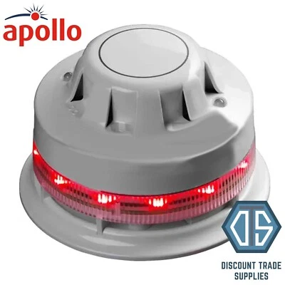 Apollo 55000-600APO XP95 Optical Smoke Detector + VID Beacon Base 45681-333APO - Image 1 of 2