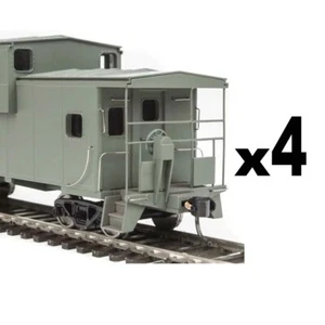 Walthers Caboose Detail Kit - Wide Vision / Standard & Bay Window HO Scale (4) - Picture 1 of 1