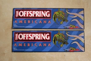 THE OFFSPRING Americana - 2 x original promotional stickers - Picture 1 of 2