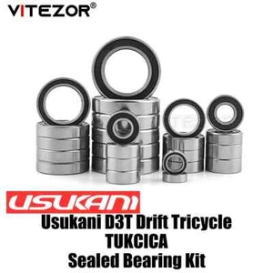 For Usukani D3T Drift Tricycle TUKCICA Sealed Bearing Kit - Picture 1 of 4