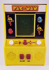 Bandai Namco Pac-Man Mini Arcade Hand Held LCD Screen Retro Item 9521 No Box EUC