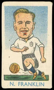 Kiddys - 'Popular Footballers' (c1950) - N. Franklin (Stoke City) - Picture 1 of 2