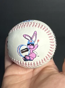 1990 Energizer Rabbit Bunny Pink Laces Promo Baseball Ball Sealed New Old Stock - Picture 1 of 9
