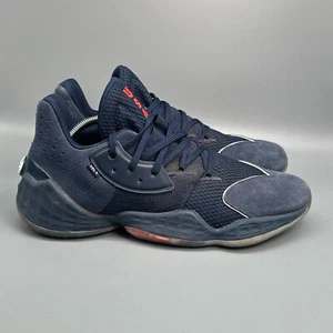 Adidas Harden Vol.4 GCA Hombres 11 Azul Marino Tenis Atléticos Parte Superior Baja Zapatos para Correr - Imagen 1 de 10