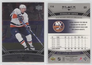 2006-07 Upper Deck Black Diamond Miroslav Satan #114