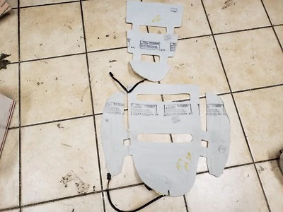 2004-2005-2006-2007 JAGUAR XJ8 XJ8L VANDEN PLAS LEFT FRONT SEAT HEATING ELEMENTS - Image 1 of 3