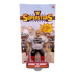 WWE Superstars Series 15 GEORGE "THE ANIMAL" STEELE Actionfigur unpunched - Bild 1 von 2