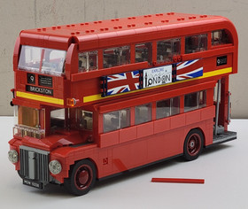 LEGO Creator London Bus (10258) Double Decker Bus - MISSING SOME PIECES