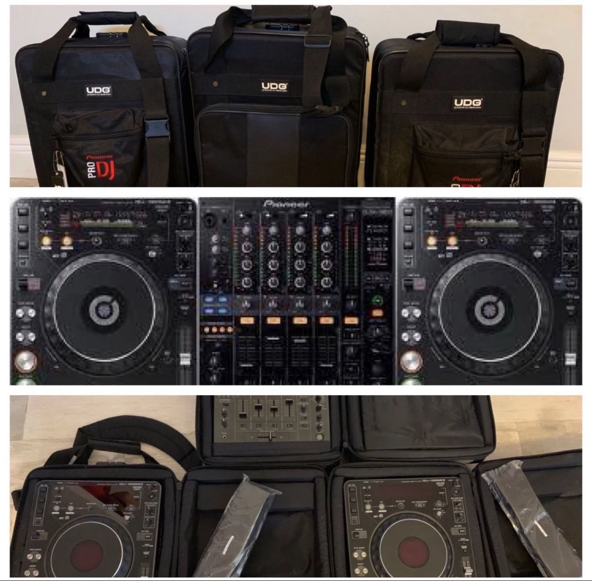 Pioneer CDJ-1000mk3 2台セット XDJ-1000MK2 PERFORMANCE DIGITAL MULTI PLAYER w/ 7