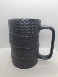 Coffee Cup Ceramic TYRE Mug 14 oz - Picture 1 of 4