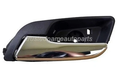 Interior Door Handle Chrome Blk LH fit Aveo Equinox Impala Malibu Sonic Terrain Foto 1 de 3
