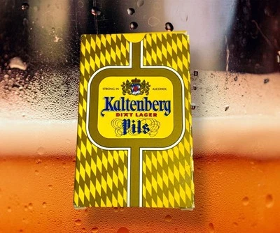Beer Playing Cards KALTENBERG Lager Pils Bavarian Man Cave Bar Decor Vintage - Image 1 of 4