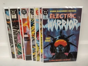 ELECTRIC WARRIOR #1-18 (DC Comics 1986) -- #1 2 3 4 5 to 18 -- FULL Set - Picture 1 of 22