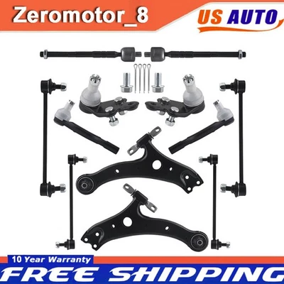 Kit de suspensión rótula brazos de control inferiores delanteros para Toyota Camry 2007-2011 Foto 1 de 4