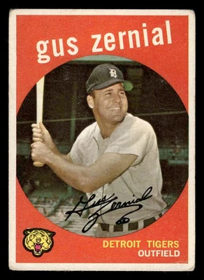1959 Topps #409 Gus Zernial - En muy buen estado-en muy buen estado *TedsCardShack* Foto 1 de 2