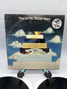 The Moody Blues This Is The Vintage Vinyl LP 1974 Threshold Record 2THS-12 - Picture 1 of 11