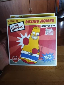 2003 Raro Nuevo Sellado Los Simpson Homer Boxeo Homer 18 pulgadas Escritorio BOP - Imagen 1 de 4