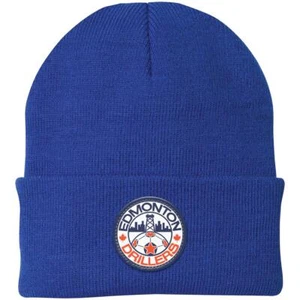 Edmonton Drillers Knit Beanie Cap | NASL Soccer Team - Picture 1 of 7