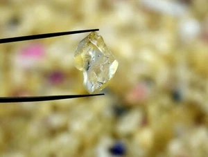 Zaffiro giallo naturale Srilanka Ceylon 50 ct pietre preziose grezze lotto venditore USA - Foto 1 di 9