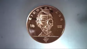 Eidolon Lincoln - Zombie ApocalypZe - 1 OZ .999 redondo de cobre fino - UNC 2 - Imagen 1 de 3