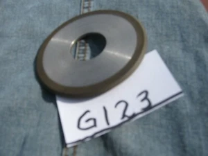 Diamantschleifscheibe,3-13/16 x 1/8 x 1-1/4",R100 Dp..3",416-DR-DT,DN280,BA-3/8 - Bild 1 von 3