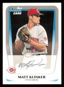 2011 Bowman Prospects Matt Klinker Cincinnati Reds #BP77