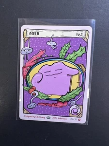 Tarjeta Pokémon Derpy Pokkedo Holiday/Christmas v2 - Ager (Lo mismo) 04/30 rara - Imagen 1 de 1