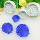 9 PCS White Plastic Spring Die Chocolate Cookie Shell Shape Plunger