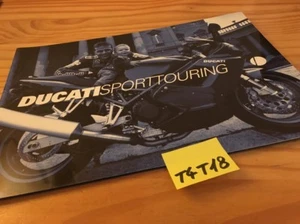 Ducati ST2 ST4 Sporttouring Catálogo Moto Folleto Publicidad Prospecto Catalog - Imagen 1 de 12