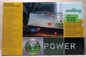 Zimmer- Gewächshaus Romberg Maximus Complete LED Komplett Set Heizmatte - Bild 1 von 15