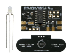 Sega Mega Drive/Genesis Model 1 Switchless Region Free & 50/60HZ Mod Kit - Picture 1 of 1