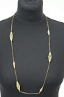 LINKS OF LONDON Woven Sautoir Necklace In Rich Yellow Gold Vermeil. RRP490 NEW