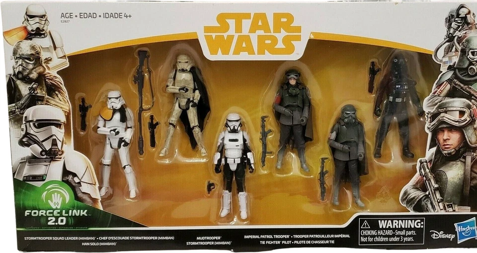 Hasbro Star Wars Force Link 2.0 3.75 inch Action Figure - (Pack of 6)