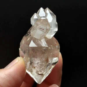 43g AAAA Natural Herkimer Diamond Symbiotic crystal Cluster Quartz Healing 3580 - Picture 1 of 22