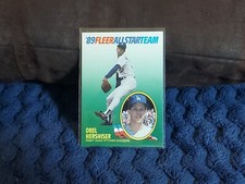 Orel Hershiser 1989 Fleer "ALL-STAR TEAM" Card #7 of 12. Dodgers