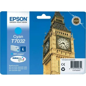 Original Epson T7032 Tinte cyan C13T70324010 neu OVP - Afbeelding 1 van 1